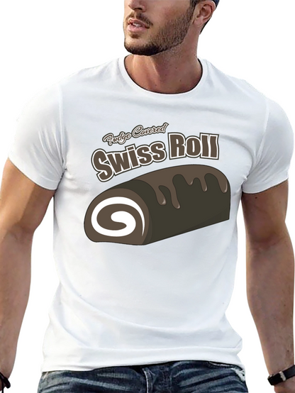 Fudge Covered Swiss Roll T-Shirt - Dessert Lover Tee
