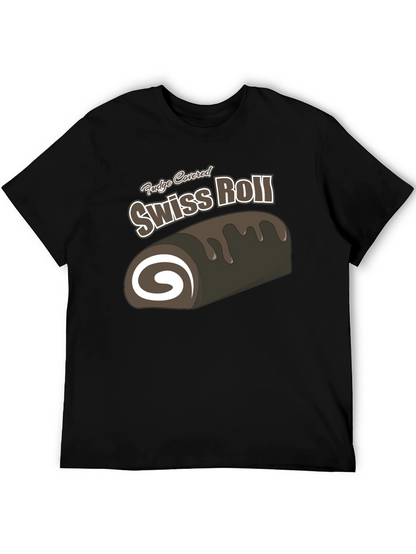 Fudge Covered Swiss Roll T-Shirt - Dessert Lover Tee
