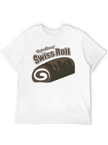 Fudge Covered Swiss Roll T-Shirt - Dessert Lover Tee