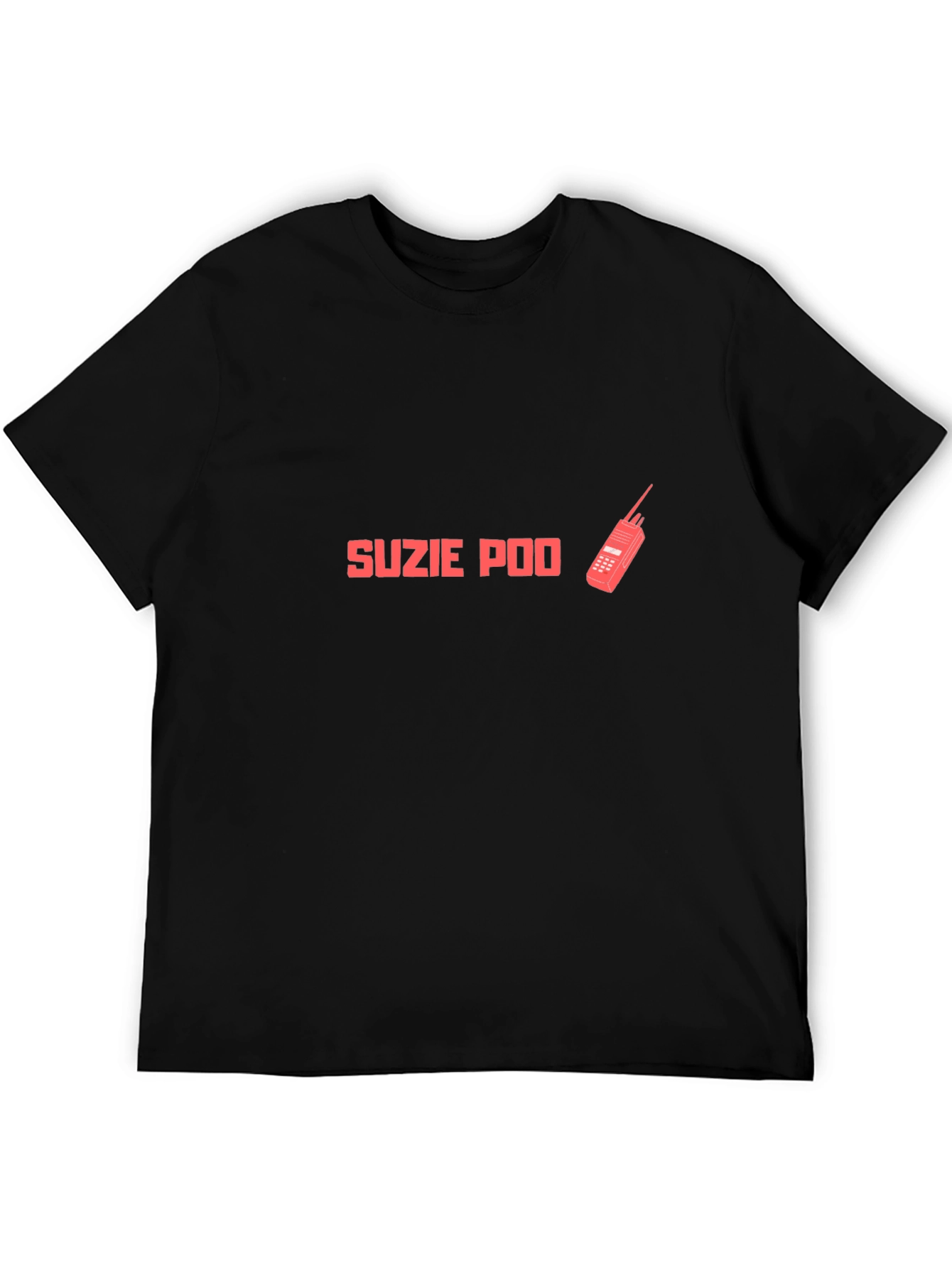 Suzie Poo Graphic Tee - Black