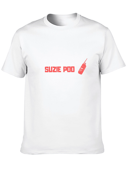 Suzie Poo Graphic Tee - Black