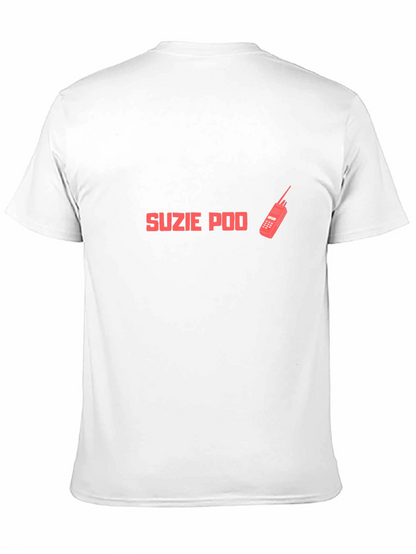 Suzie Poo Graphic Tee - Black