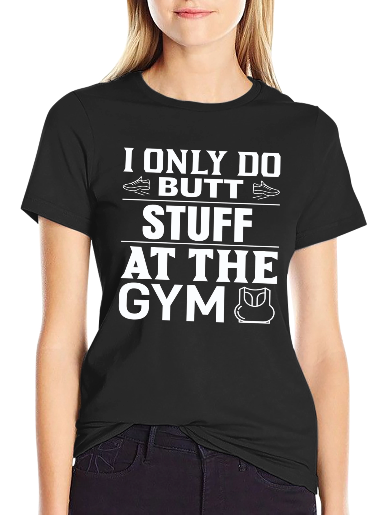Gym Butt Stuff T-Shirt Funny Workout Tee