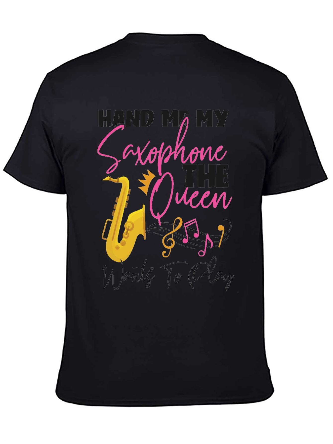 Saxophone Queen T-Shirt - Music Lover Tee