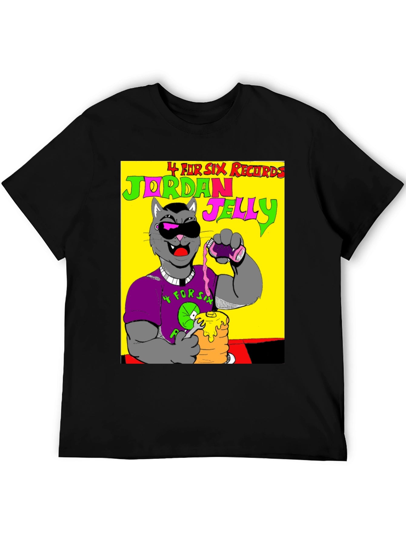 Jordan Jelly T-Shirt - Funky Cartoon Tee