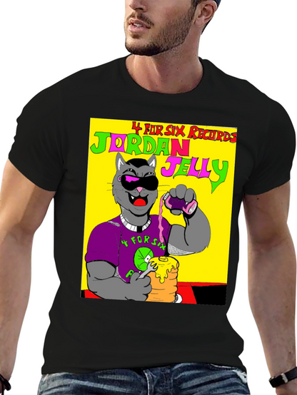 Jordan Jelly T-Shirt - Funky Cartoon Tee