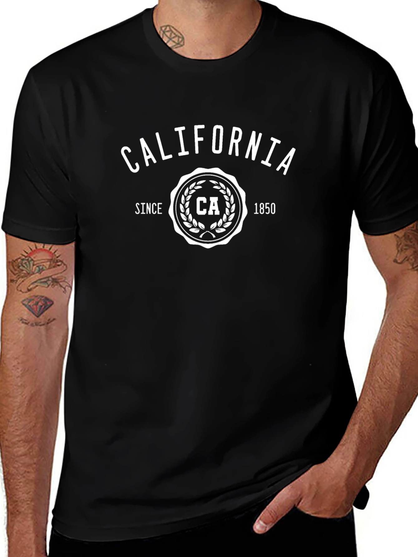 California Since 1850 Black T-Shirt