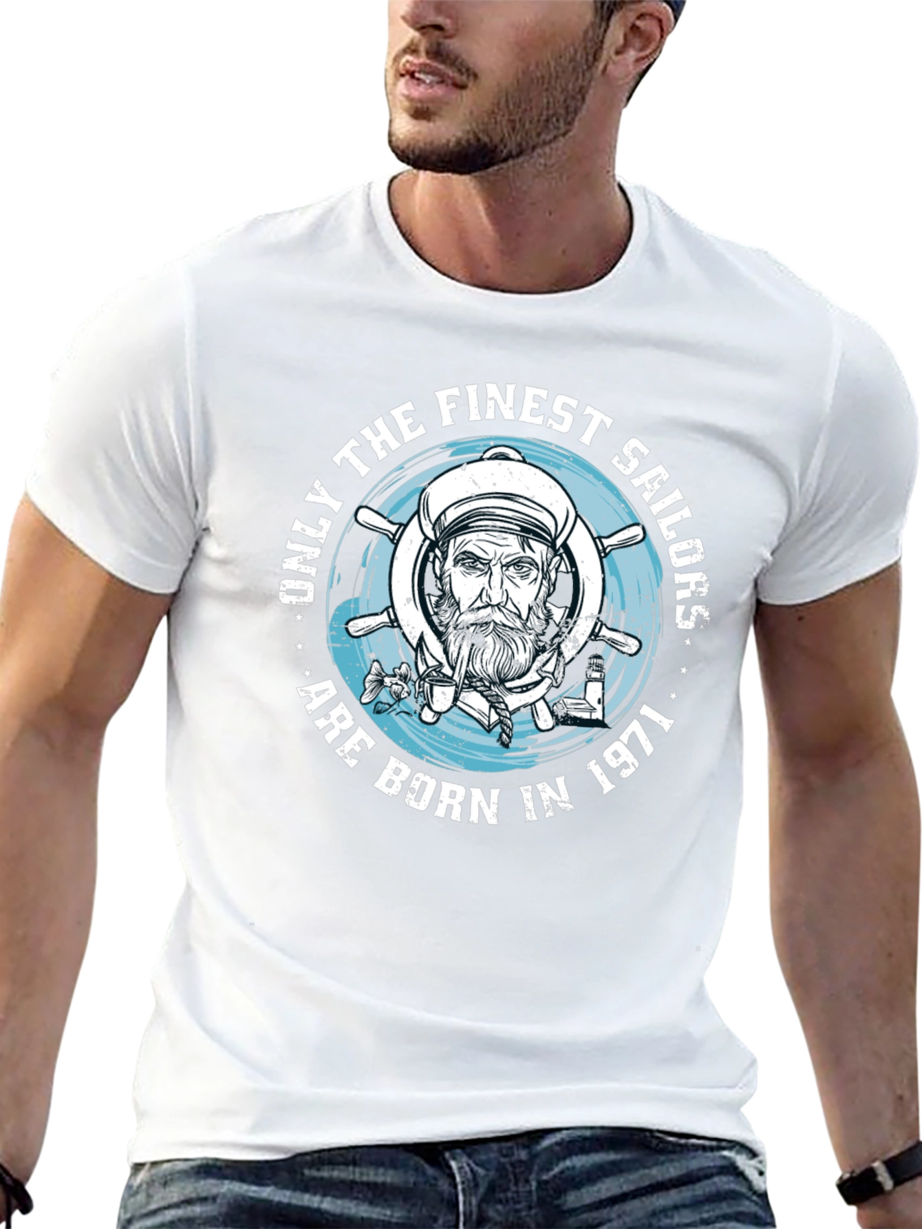 Finest Sailor Born 1971 Graphic T-Shirt