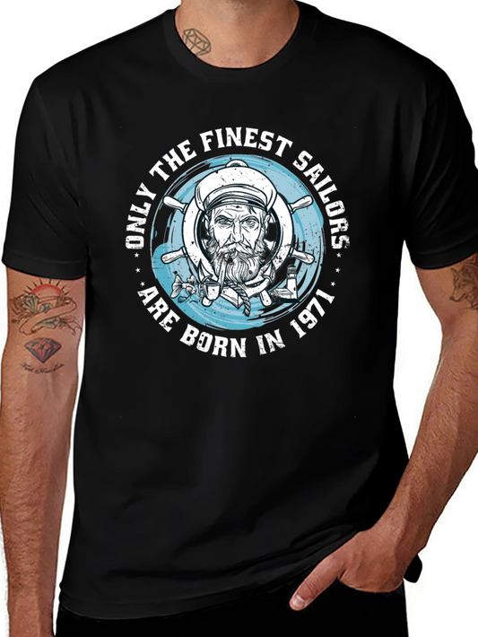 Finest Sailor Born 1971 Graphic T-Shirt