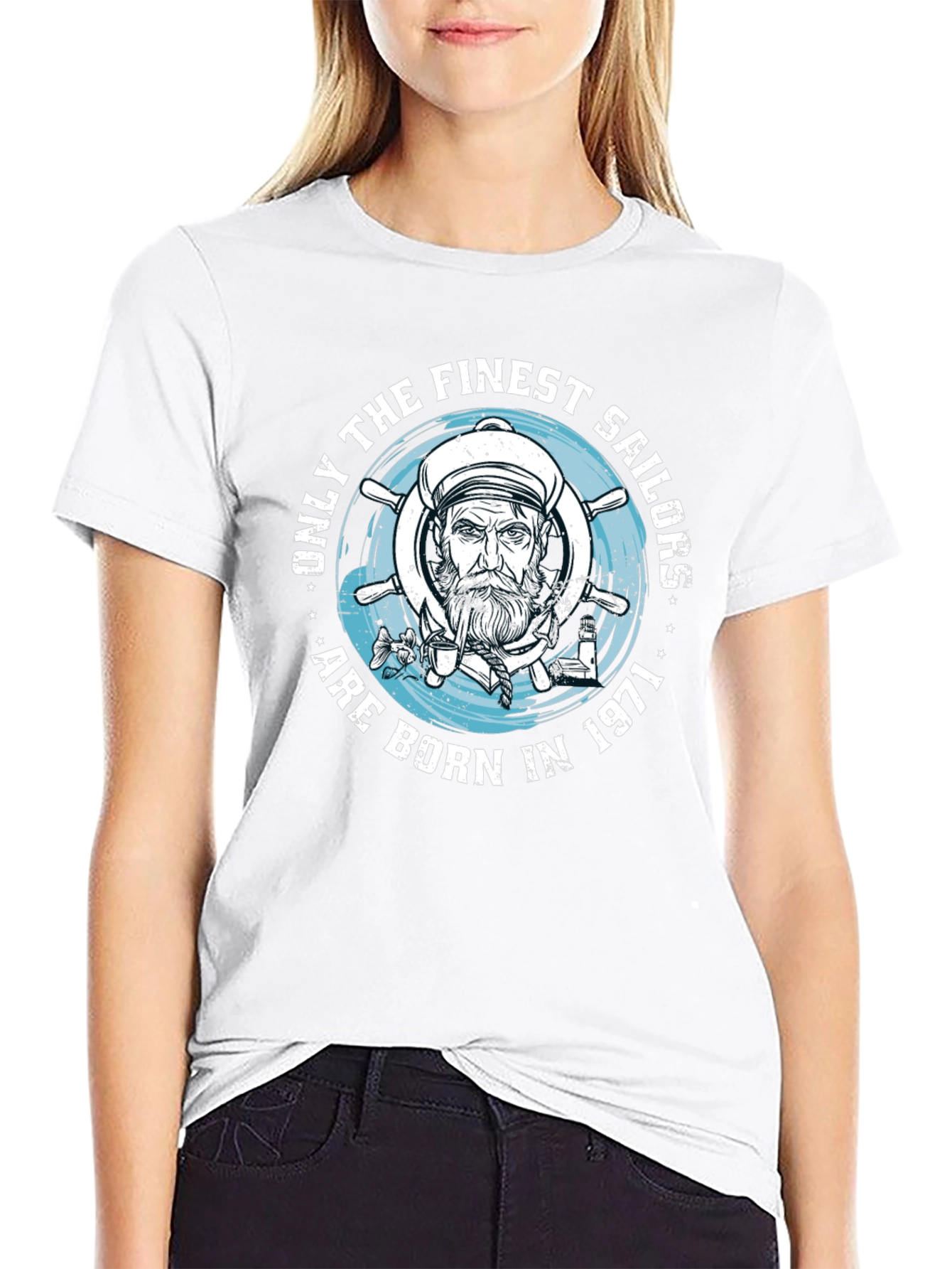 Finest Sailor Born 1971 Graphic T-Shirt