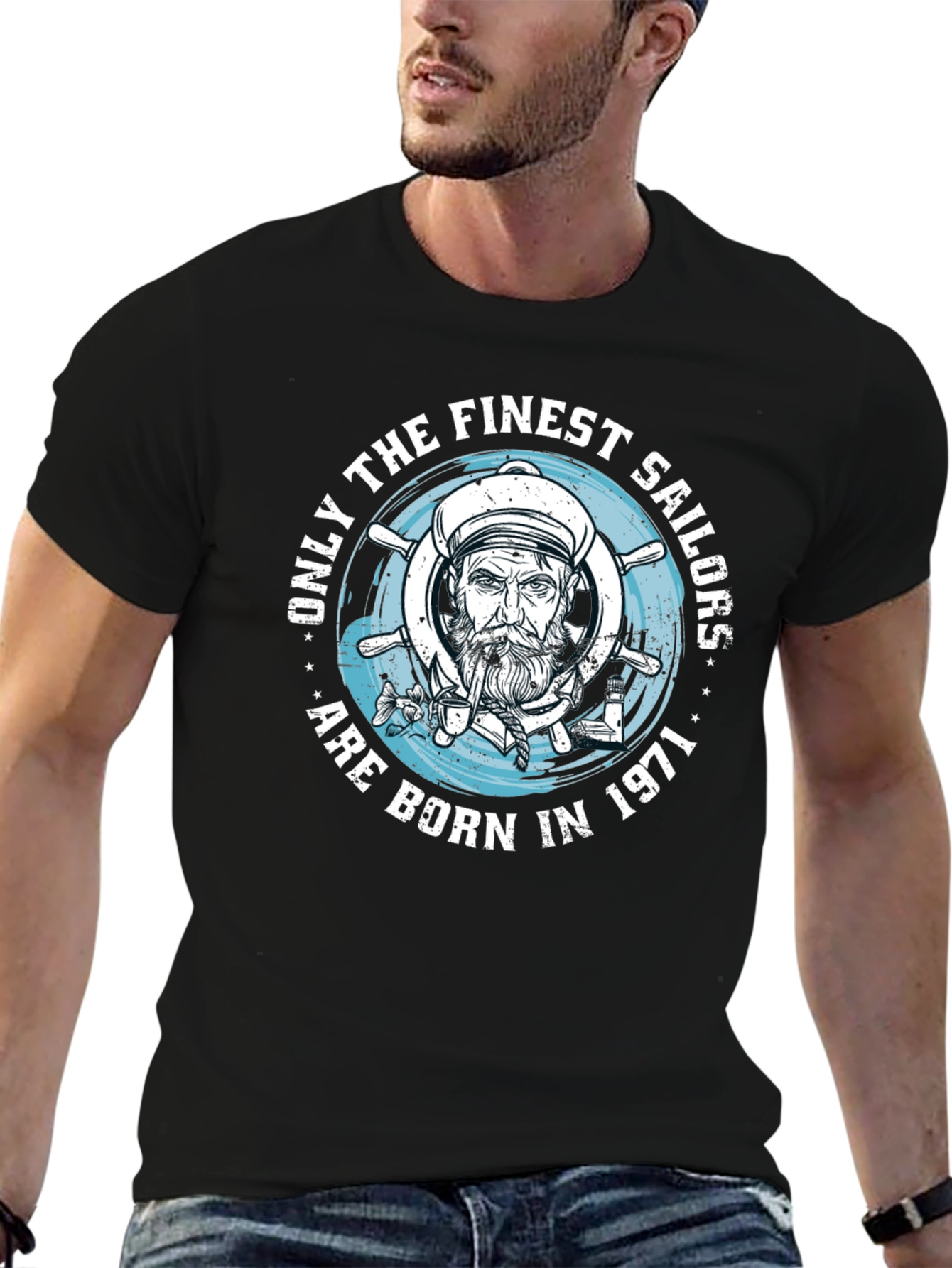 Finest Sailor Born 1971 Graphic T-Shirt