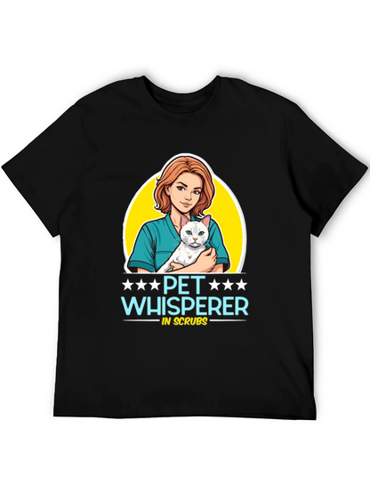Pet Whisperer in Scrubs Graphic Tee