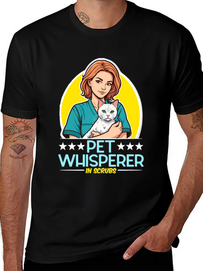 Pet Whisperer in Scrubs Graphic Tee