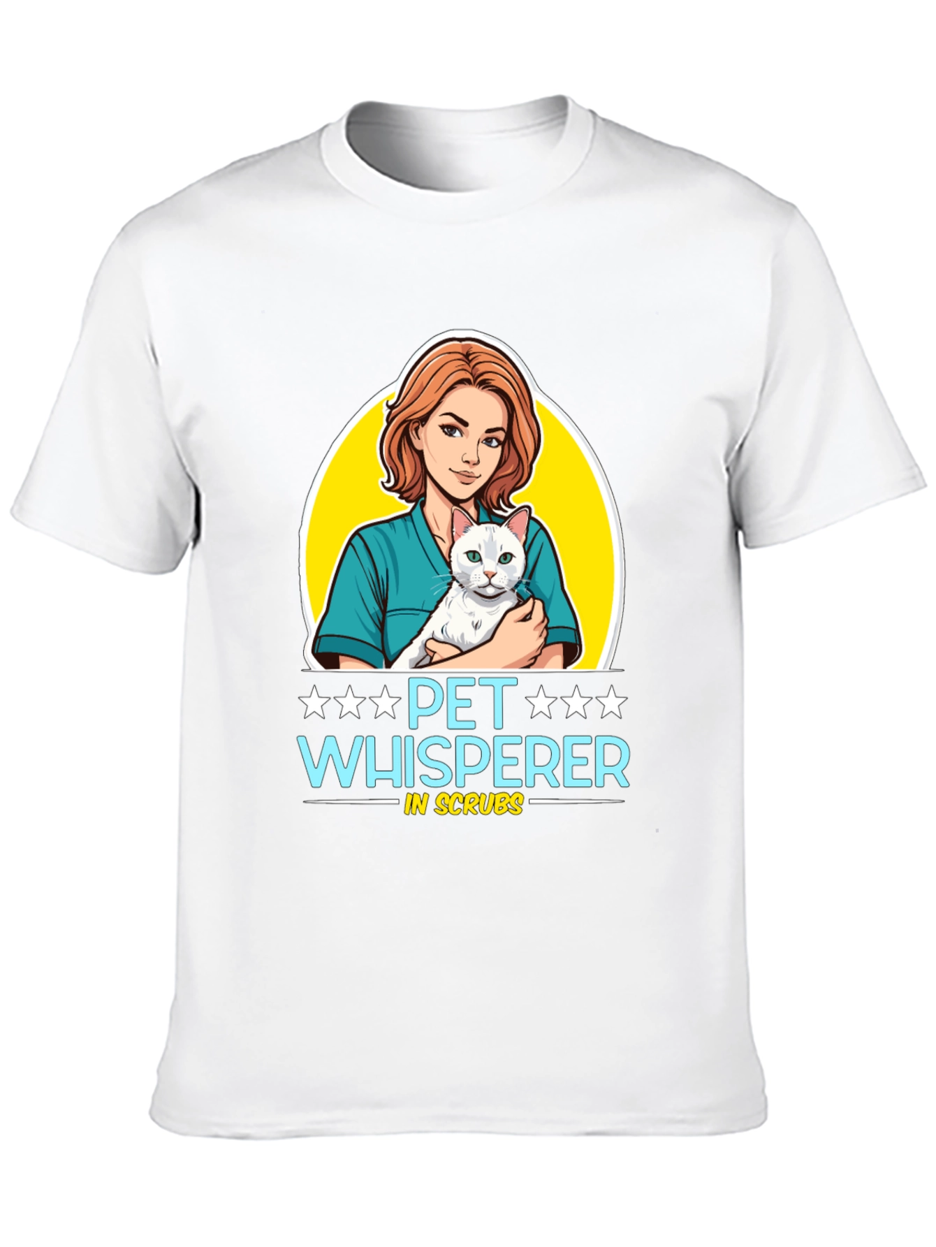 Pet Whisperer in Scrubs Graphic Tee