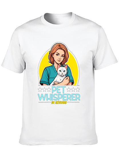 Pet Whisperer in Scrubs Graphic Tee