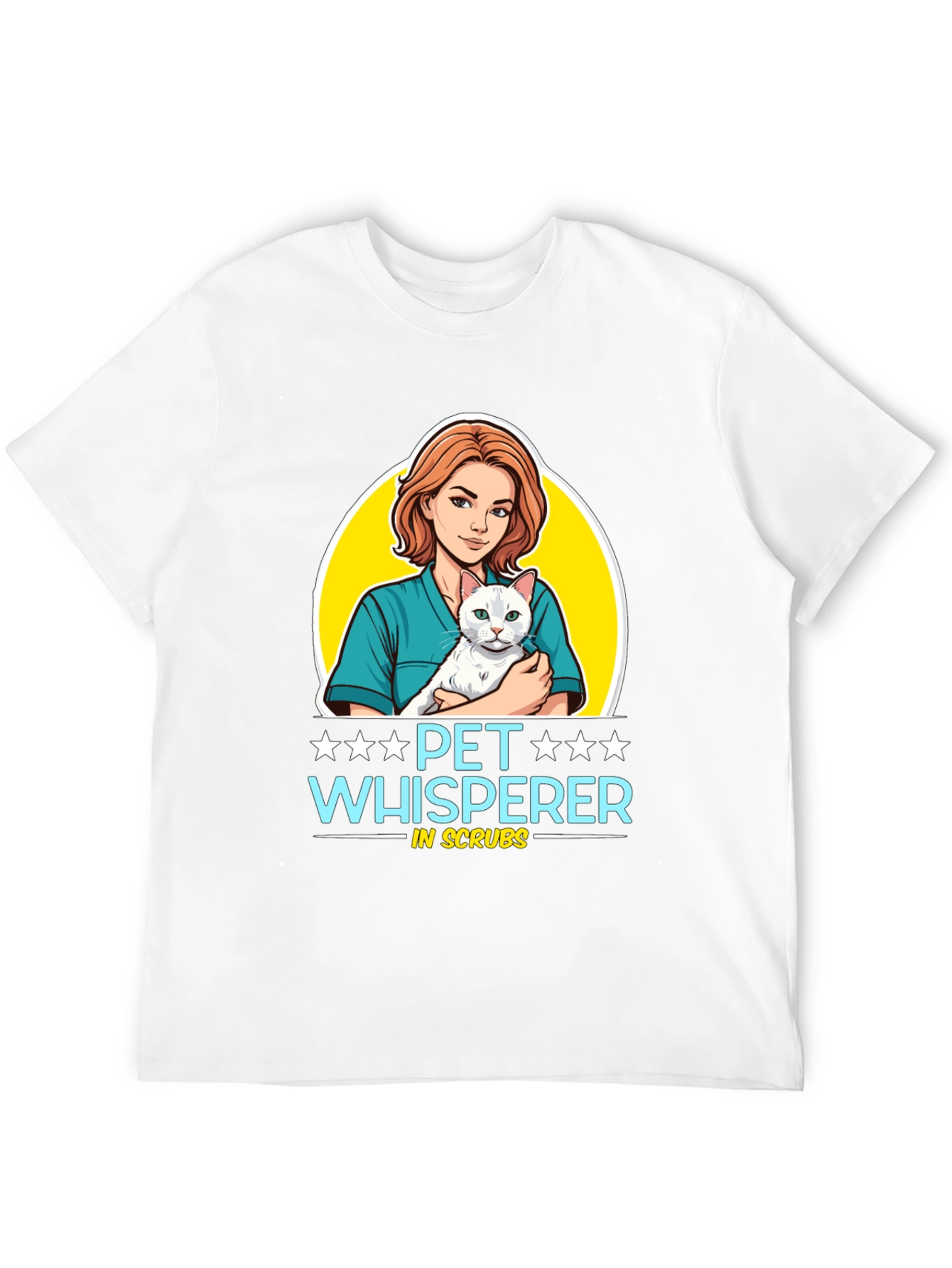 Pet Whisperer in Scrubs Graphic Tee