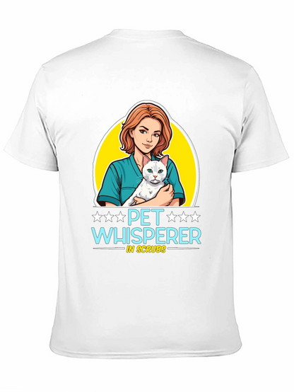 Pet Whisperer in Scrubs Graphic Tee