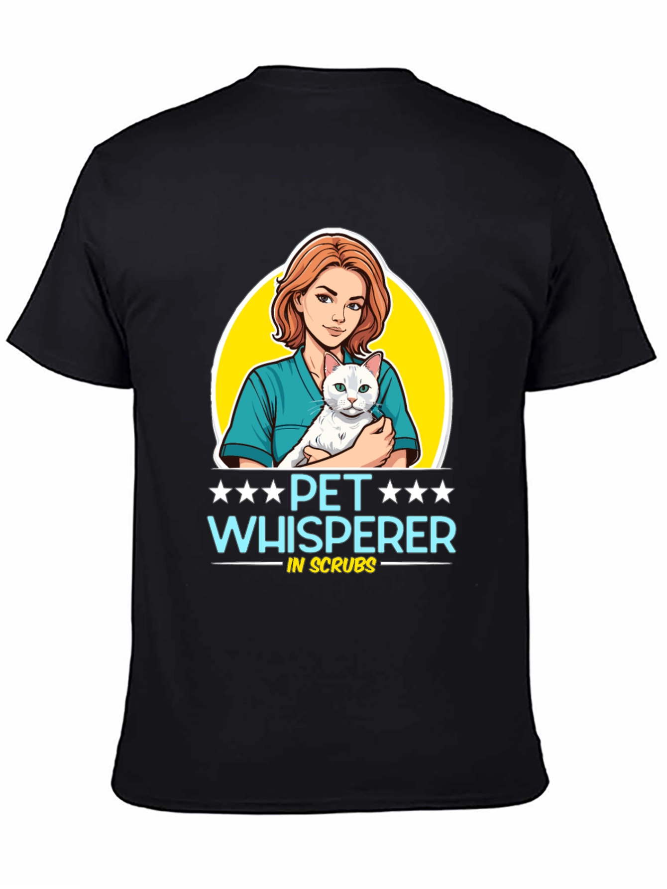 Pet Whisperer in Scrubs Graphic Tee