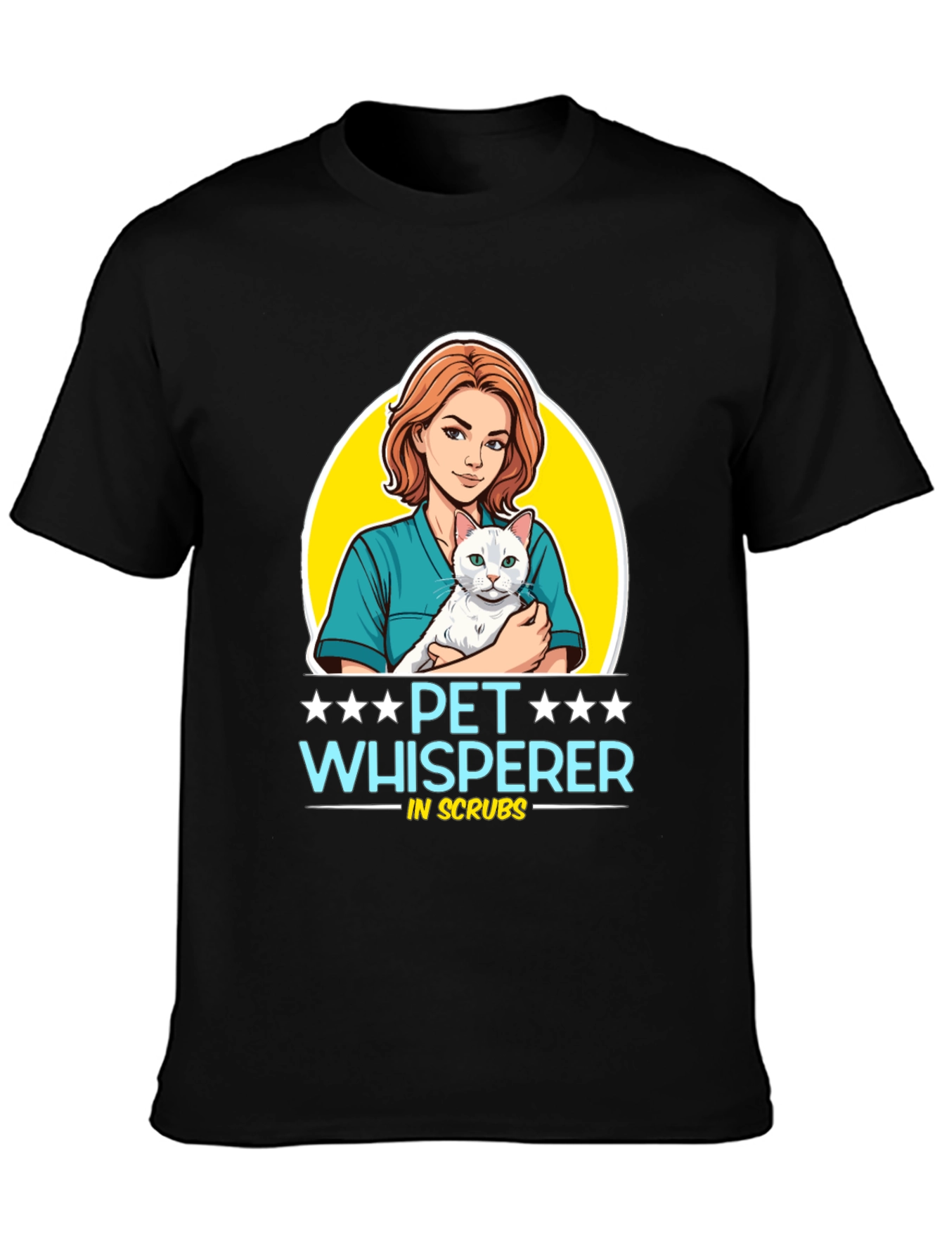 Pet Whisperer in Scrubs Graphic Tee