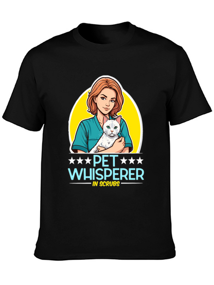 Pet Whisperer in Scrubs Graphic Tee