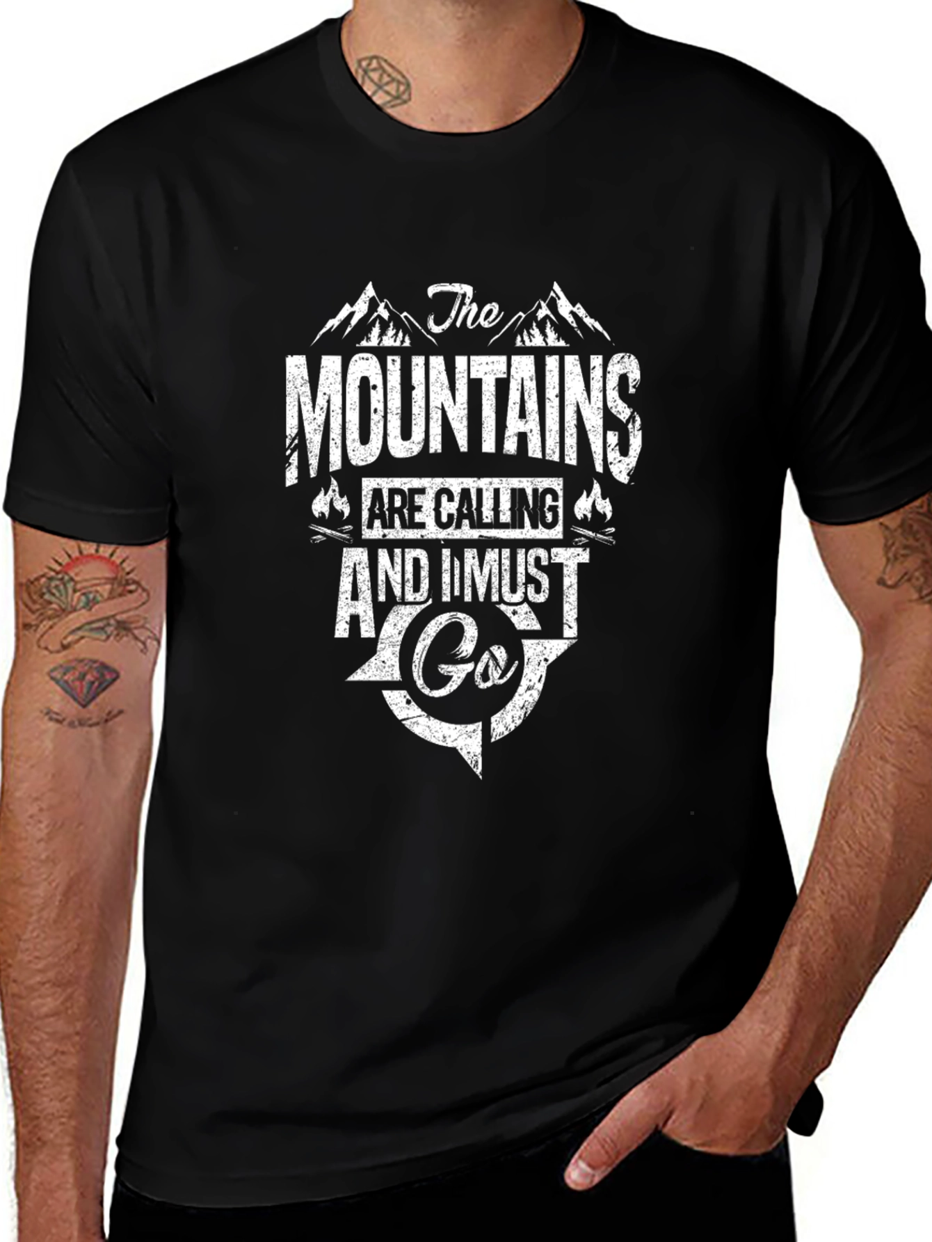 Mountains Are Calling T-Shirt - Adventure Tee