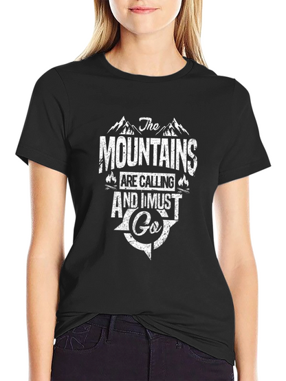 Mountains Are Calling T-Shirt - Adventure Tee