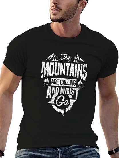 Mountains Are Calling T-Shirt - Adventure Tee