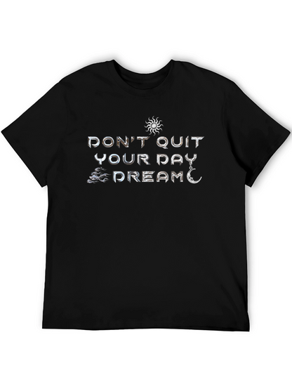Inspirational Dreamer Black T-Shirt