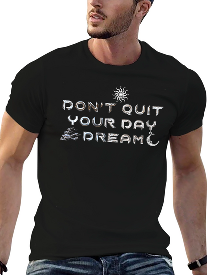 Inspirational Dreamer Black T-Shirt