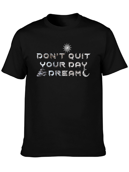 Inspirational Dreamer Black T-Shirt