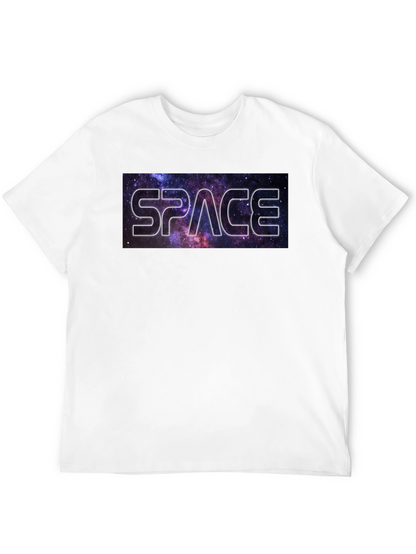 Space Galaxy Black T-Shirt
