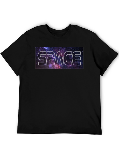 Space Galaxy Black T-Shirt
