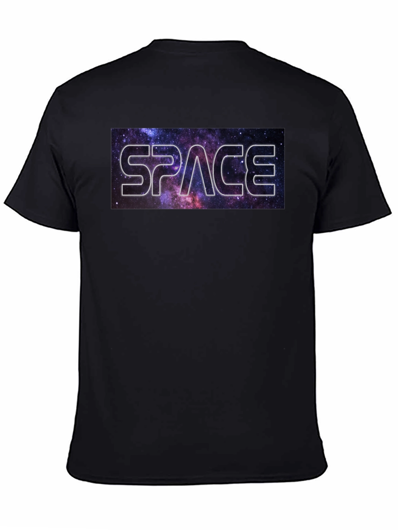 Space Galaxy Black T-Shirt