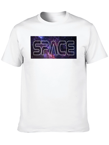 Space Galaxy Black T-Shirt