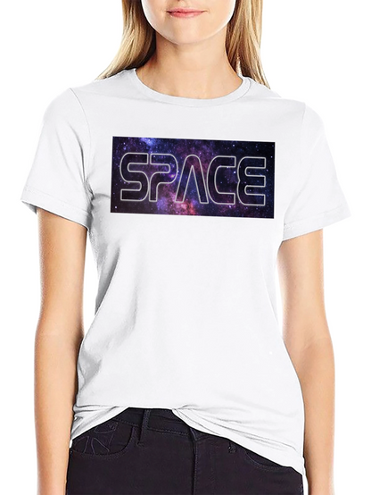 Space Galaxy Black T-Shirt