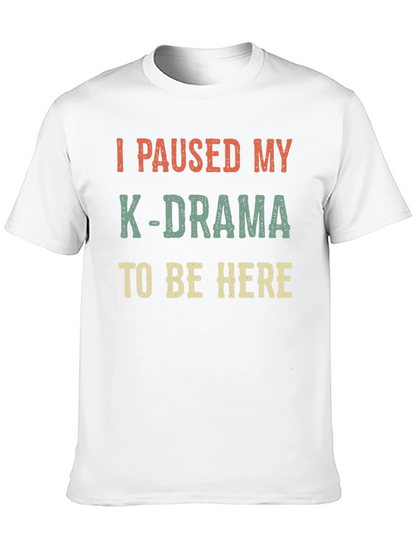 K-Drama Fan T-Shirt - Funny Korean Drama Tee