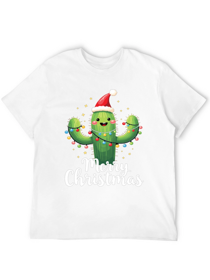 Merry Christmas Cactus T-Shirt