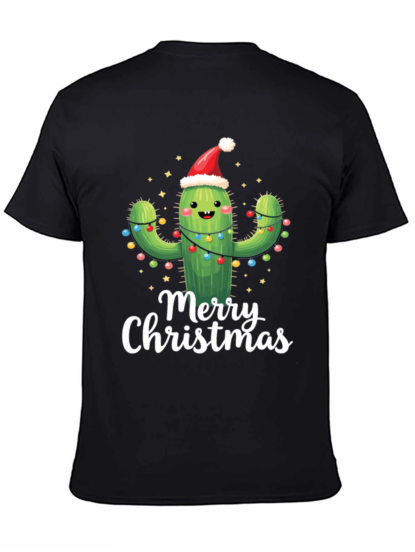 Merry Christmas Cactus T-Shirt