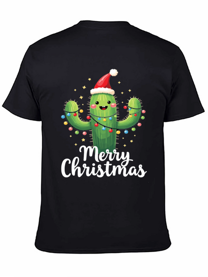 Merry Christmas Cactus T-Shirt