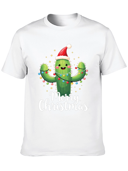 Merry Christmas Cactus T-Shirt