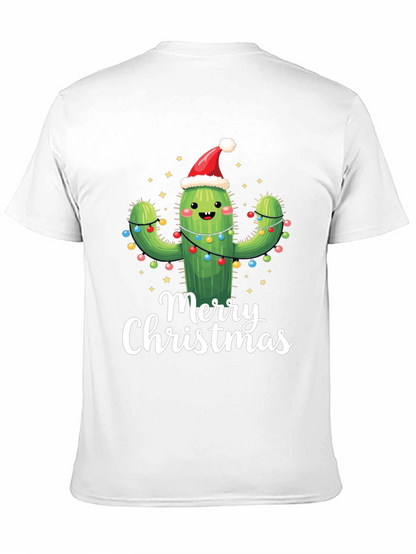 Merry Christmas Cactus T-Shirt
