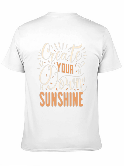 Create Your Own Sunshine Black Graphic Tee