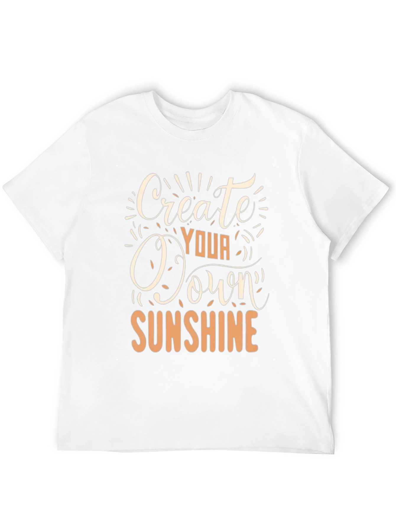 Create Your Own Sunshine Black Graphic Tee