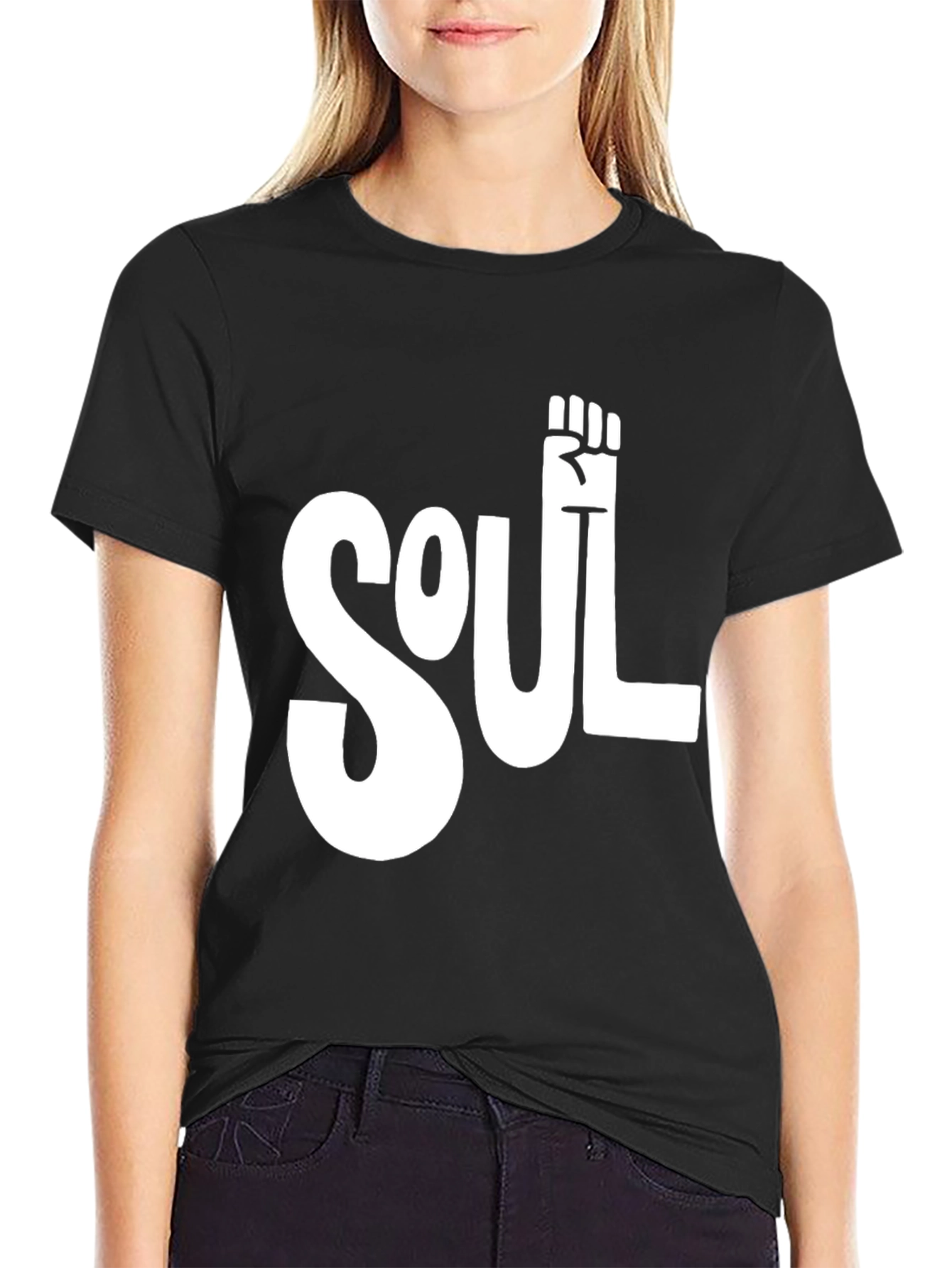 Soul Fist Graphic T-Shirt - Black