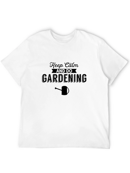 Keep Calm and Do Gardening Graphic T-Shirt