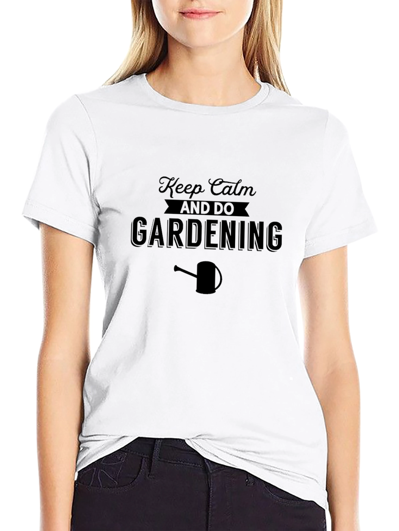 Keep Calm and Do Gardening Graphic T-Shirt