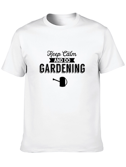 Keep Calm and Do Gardening Graphic T-Shirt