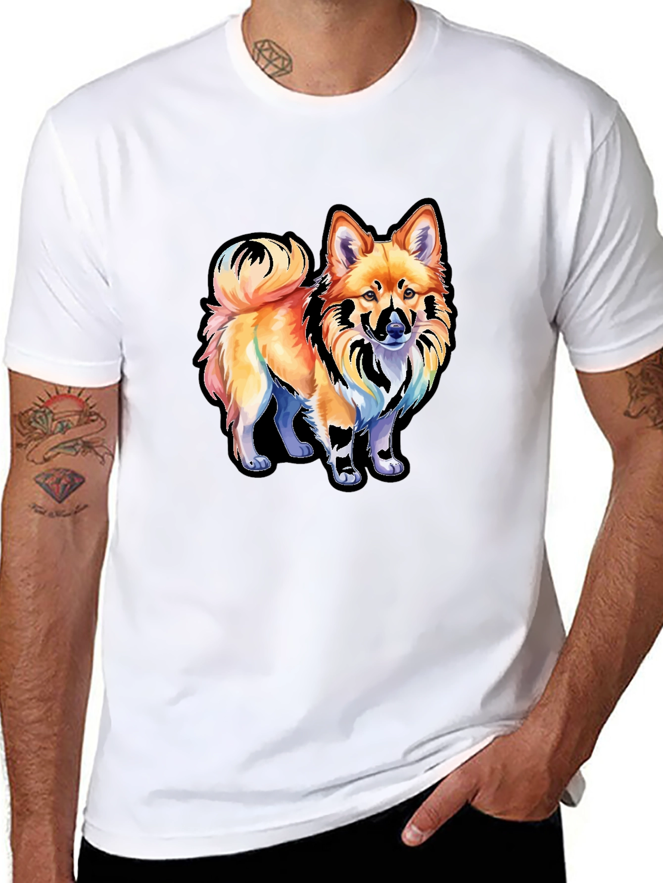 Dog Graphic T-Shirt