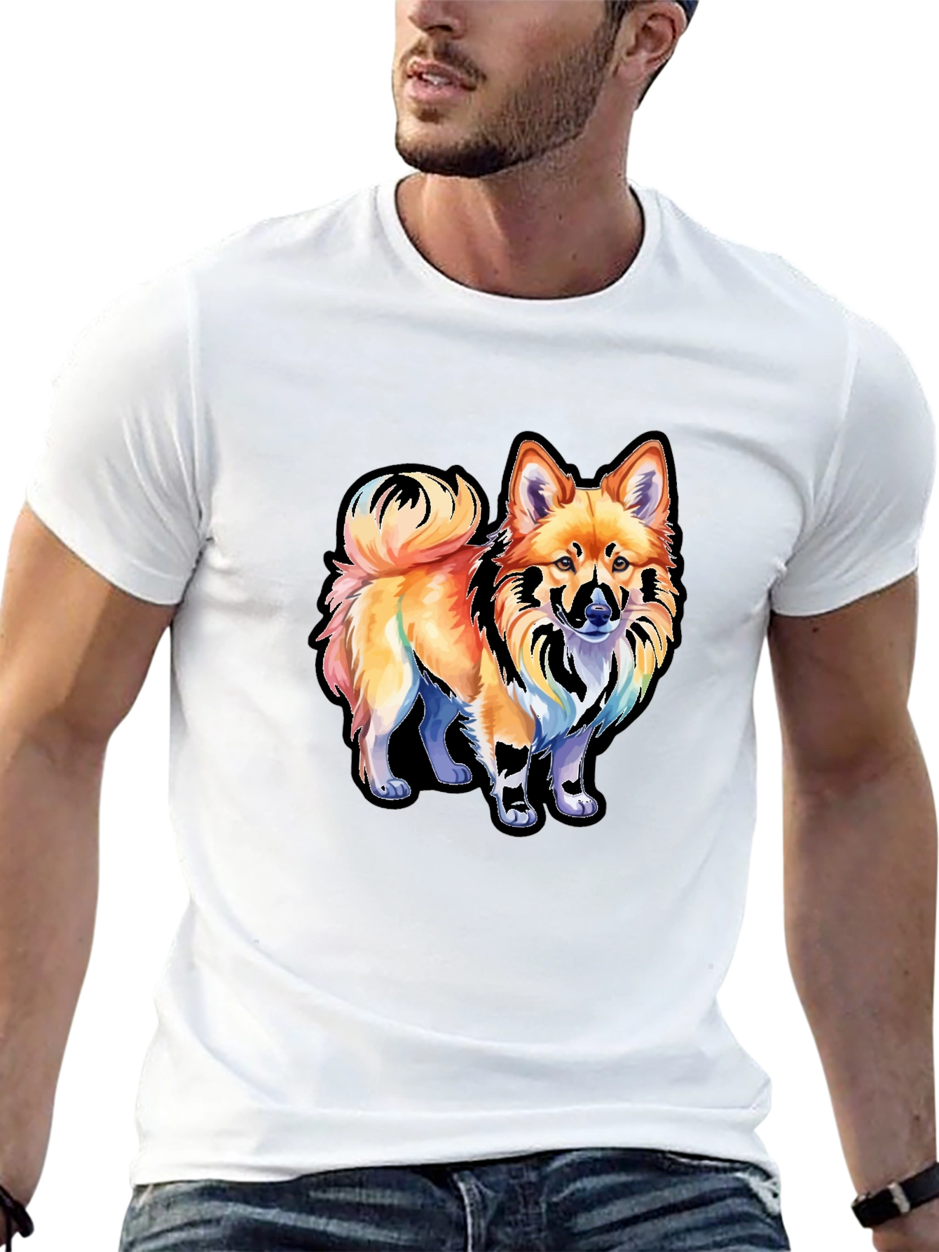 Dog Graphic T-Shirt