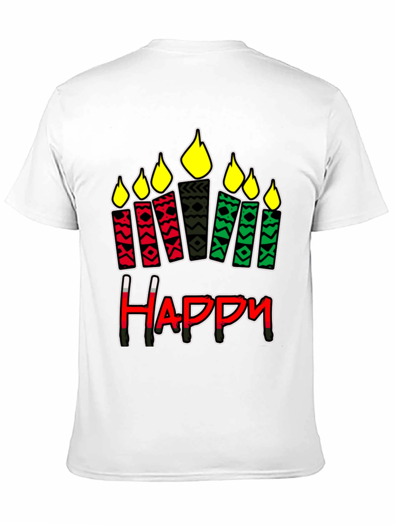 Kwanzaa Happy Candle T-Shirt